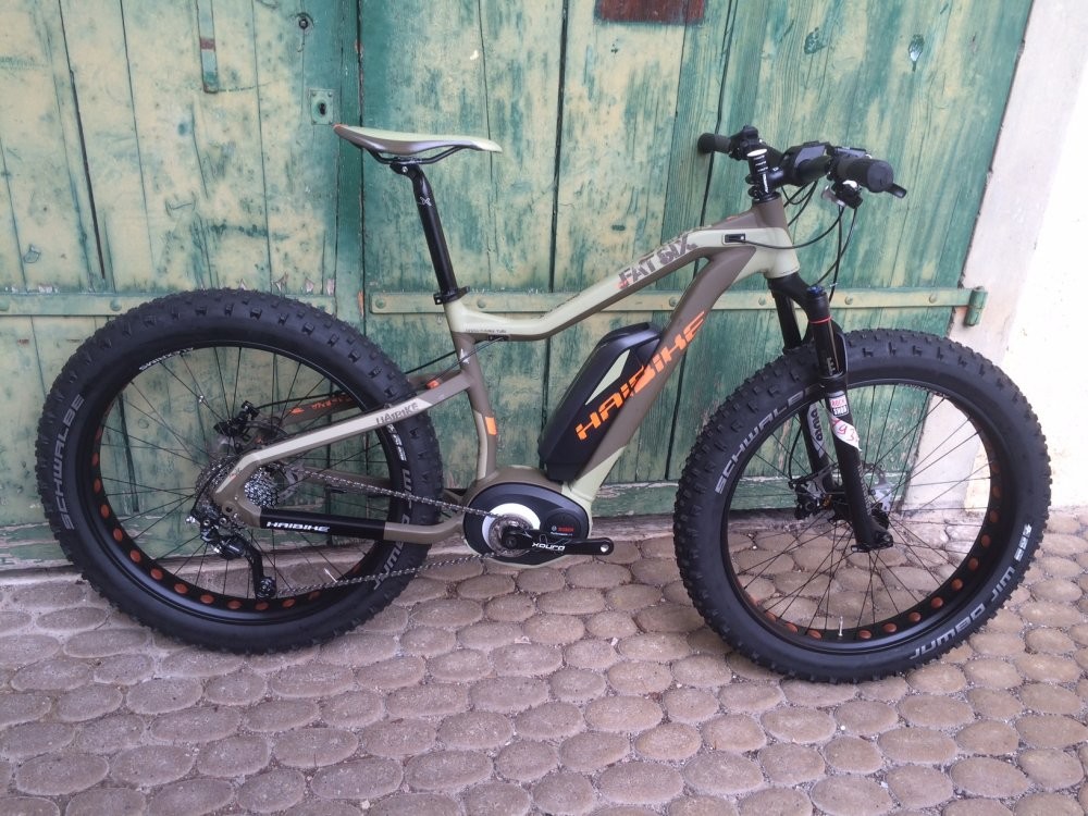 Nous avons reçu notre premier FatBike électrique ! Le Haibike Xduro FatSix !