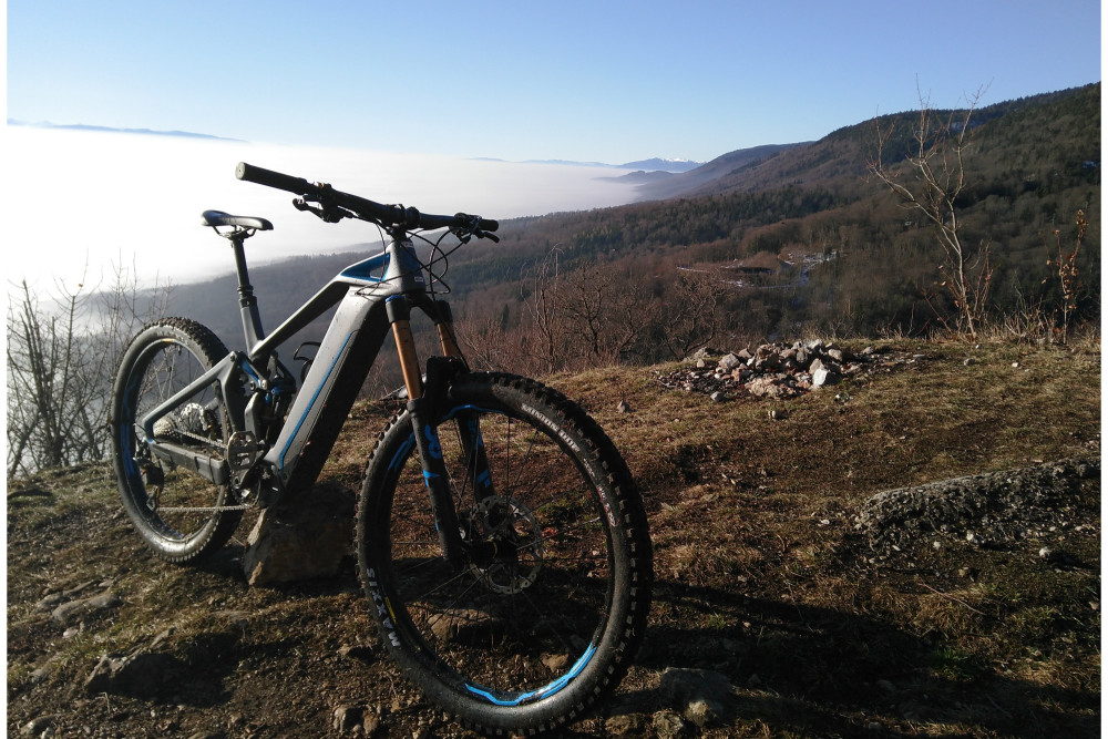 Une première sortie avec le Mondraker e-Crusher RR+ ! Quel plaisir !