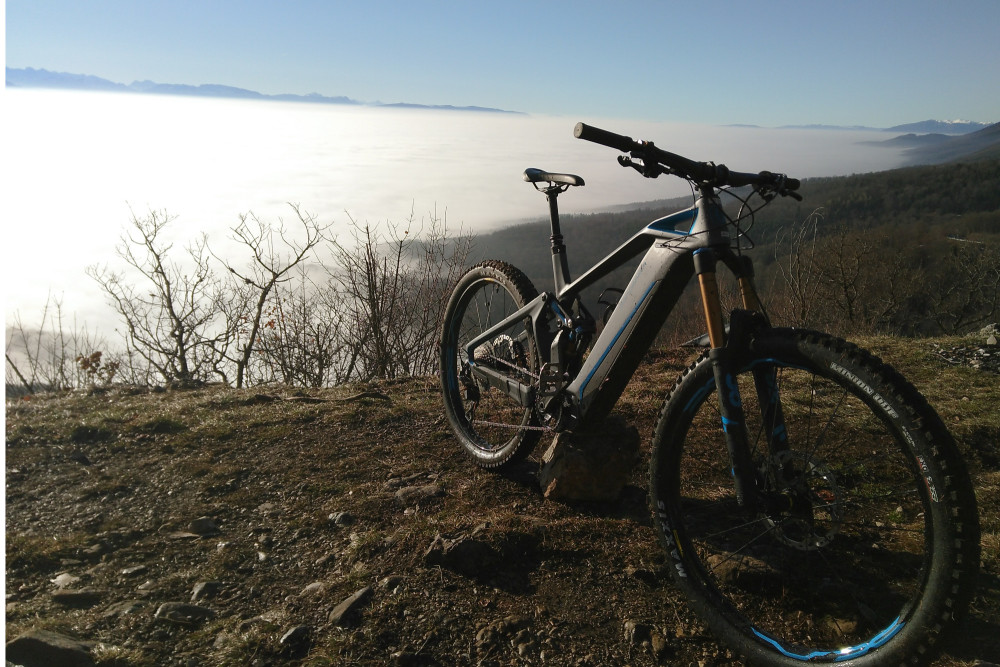 Une première sortie avec le Mondraker e-Crusher RR+ ! Quel plaisir !