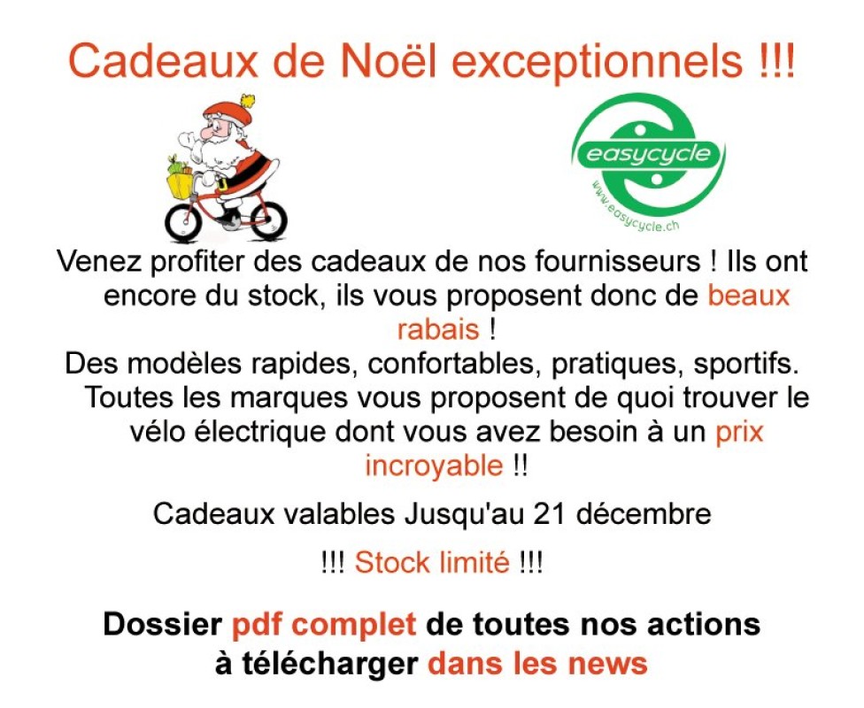 Cadeaux de No&euml;l exceptionnels !!!