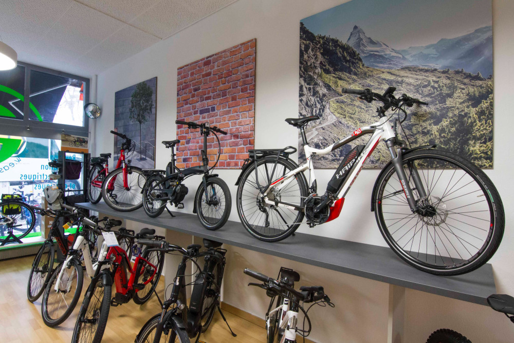 Notre magasin easycycle A&iuml;re tout beau tout neuf